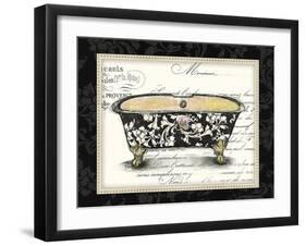 Boudoir Bath 1-Valentina-Framed Art Print