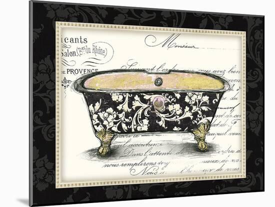 Boudoir Bath 1-Valentina-Mounted Art Print