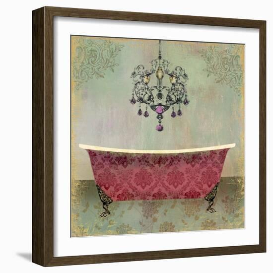 Boudoir Bath II-Sloane Addison  -Framed Art Print