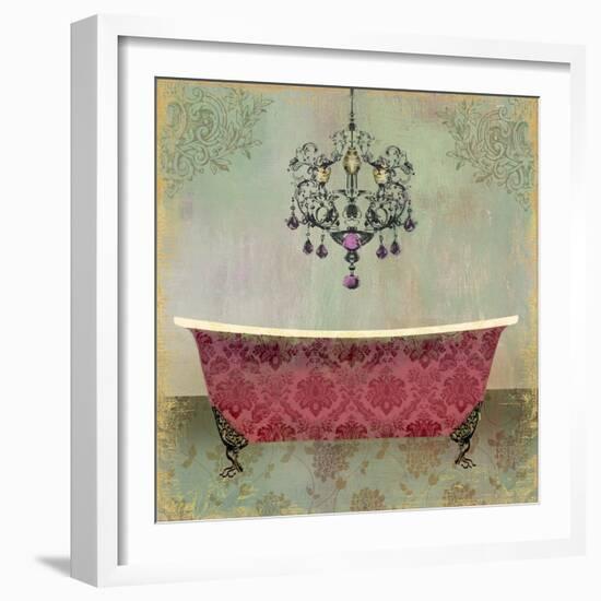 Boudoir Bath II-Sloane Addison  -Framed Art Print