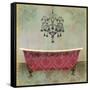 Boudoir Bath II-Sloane Addison  -Framed Stretched Canvas