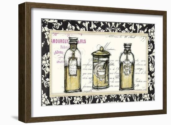 Boudoir Bath Oils 1-Valentina-Framed Art Print