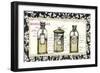 Boudoir Bath Oils 1-Valentina-Framed Art Print