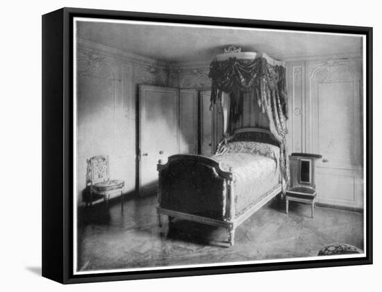 Boudoir of Marie Antoinette, Trianon, Versailles, (Late 19th Centur)-John L Stoddard-Framed Stretched Canvas