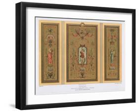 Boudoir, Rue De Solferino, Paris, 19th Century-Daumont-Framed Giclee Print