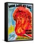 Boudu Saved From Drowning, (aka Boudu Sauve des Eaux), Michel Simon, French poster art, 1932-null-Framed Stretched Canvas