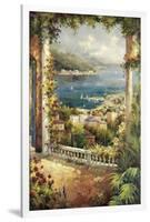 Bougainvillea Archway-Peter Bell-Framed Art Print