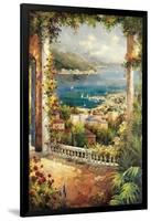 Bougainvillea Archway-Peter Bell-Framed Art Print