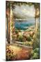 Bougainvillea Archway-Peter Bell-Mounted Art Print