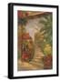 Bougainvillea Entry-Enrique Bolo-Framed Art Print