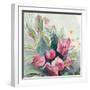 Bougainvillea Garden I-Jacob Q-Framed Art Print