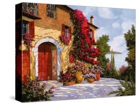 Bouganville-Guido Borelli-Stretched Canvas