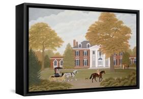 Bougemont, West Virginia-Vincent Haddelsey-Framed Stretched Canvas