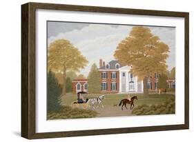 Bougemont, West Virginia-Vincent Haddelsey-Framed Giclee Print