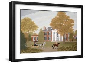 Bougemont, West Virginia-Vincent Haddelsey-Framed Giclee Print