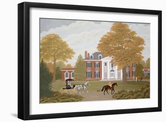 Bougemont, West Virginia-Vincent Haddelsey-Framed Giclee Print