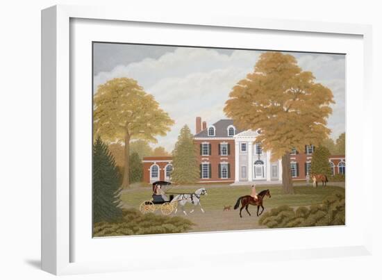 Bougemont, West Virginia-Vincent Haddelsey-Framed Giclee Print