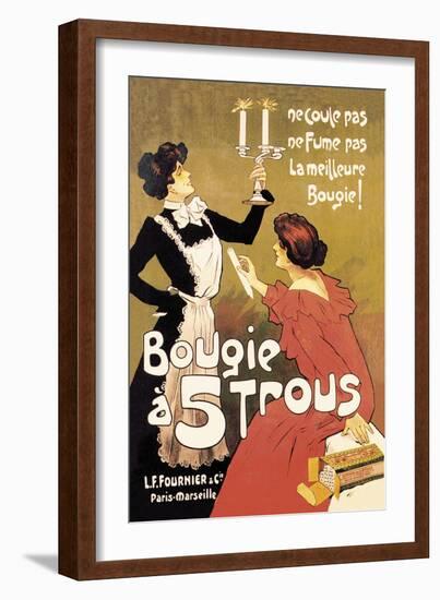 Bougie a 5 Trous-Misti-Framed Art Print