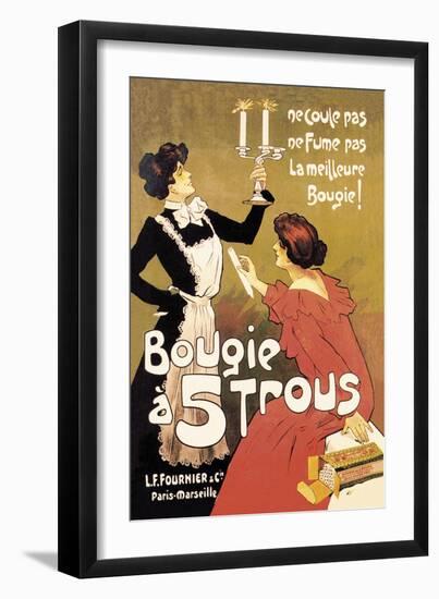 Bougie a 5 Trous-Misti-Framed Art Print