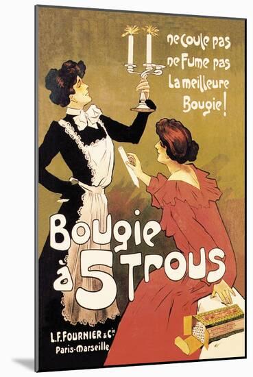 Bougie a 5 Trous-Misti-Mounted Art Print