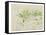 Bougival, 1884 (W/C & Pencil on Paper)-Berthe Morisot-Framed Stretched Canvas