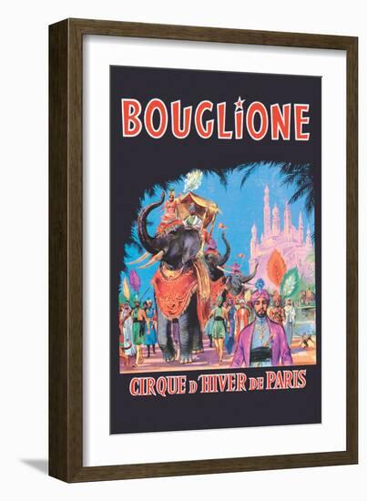 Bouglione, Cirque d'Hiver de Paris-null-Framed Art Print