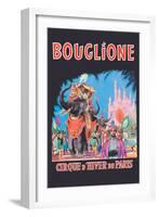 Bouglione, Cirque d'Hiver de Paris-null-Framed Art Print