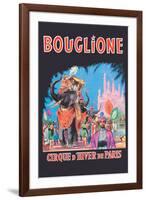 Bouglione, Cirque d'Hiver de Paris-null-Framed Art Print