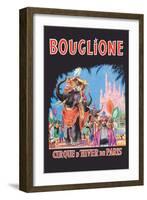 Bouglione, Cirque d'Hiver de Paris-null-Framed Art Print