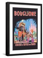 Bouglione, Cirque d'Hiver de Paris-null-Framed Art Print