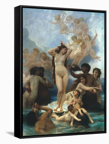 Bouguereau: Birth Of Venus-William Adolphe Bouguereau-Framed Stretched Canvas