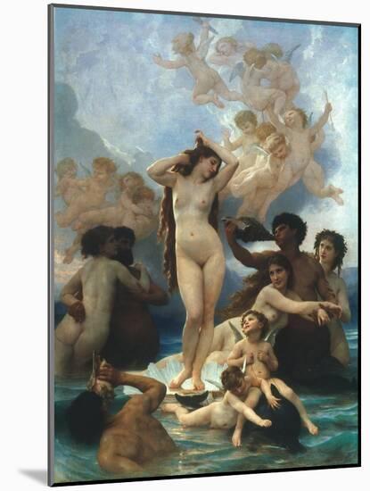 Bouguereau: Birth Of Venus-William Adolphe Bouguereau-Mounted Giclee Print