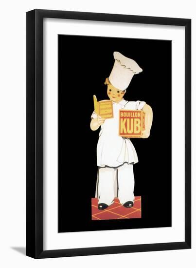 Bouillon Kub-null-Framed Art Print