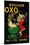 Bouillon OXO Vintage Poseter - Europe-Lantern Press-Mounted Art Print