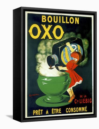 Bouillon OXO-null-Framed Stretched Canvas