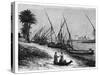 Boulak on the Nile River, Cairo, Egypt, C1890-null-Stretched Canvas