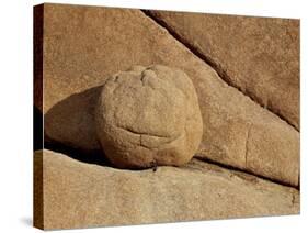 Boulder and Cracks, Joshua Tree National Park, California, United States of America, North America-James Hager-Stretched Canvas