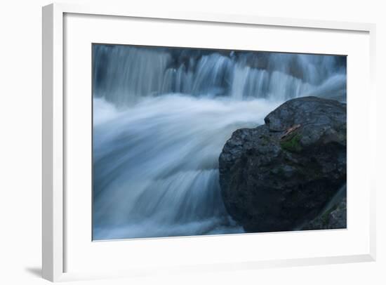 Boulder And Waterfalls-Anthony Paladino-Framed Giclee Print