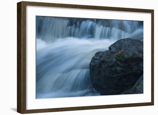 Boulder And Waterfalls-Anthony Paladino-Framed Giclee Print