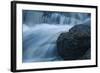 Boulder And Waterfalls-Anthony Paladino-Framed Giclee Print