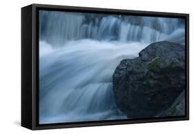 Boulder And Waterfalls-Anthony Paladino-Framed Stretched Canvas