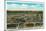 Boulder City, Nevada, Panoramic View of the Town for the Hoover Dam Workers-Lantern Press-Mounted Art Print