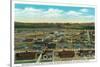 Boulder City, Nevada, Panoramic View of the Town for the Hoover Dam Workers-Lantern Press-Stretched Canvas