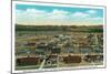 Boulder City, Nevada, Panoramic View of the Town for the Hoover Dam Workers-Lantern Press-Mounted Art Print