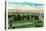 Boulder City, Nevada, Panoramic View of the Town-Lantern Press-Stretched Canvas