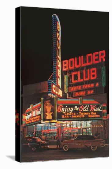 Boulder Club, Nevada-null-Stretched Canvas