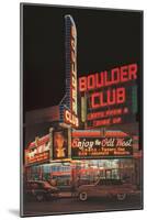 Boulder Club, Nevada-null-Mounted Art Print