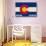 Boulder, Colorado - Colorado State Flag-Lantern Press-Art Print displayed on a wall