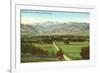 Boulder, Colorado, Valley and Mountains-null-Framed Art Print