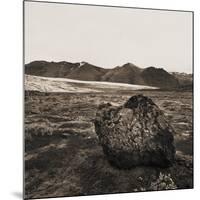 Boulder in Glacial Till-null-Mounted Photographic Print